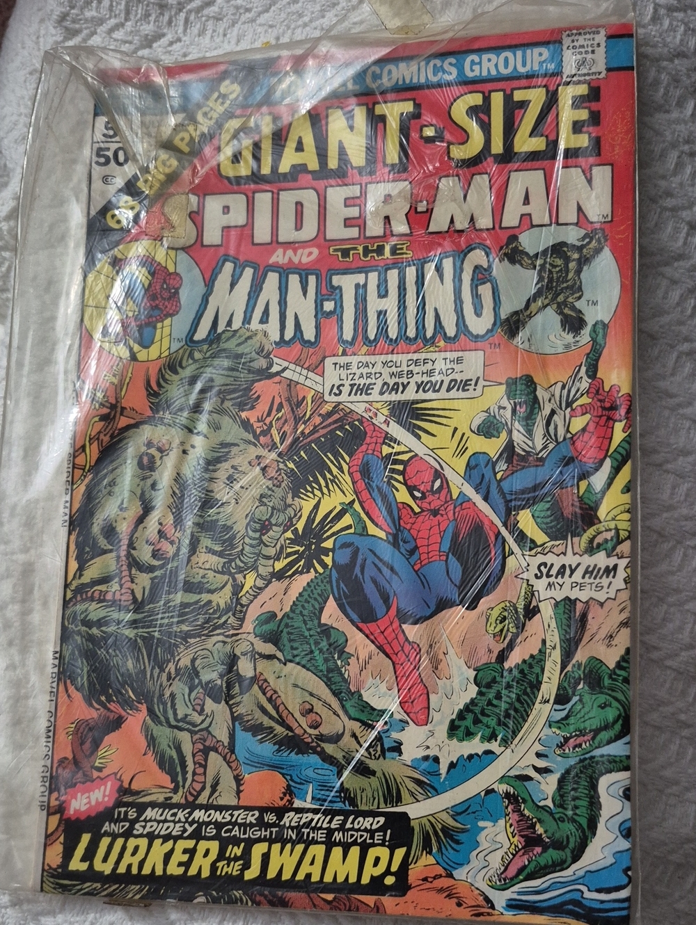 Spider-Man Comic Cover Graphic Bedding - Multicolor